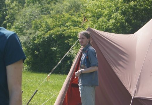 Winnetou vor dem Matzelt