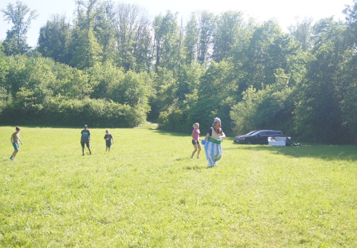 Obelix auf Platz
