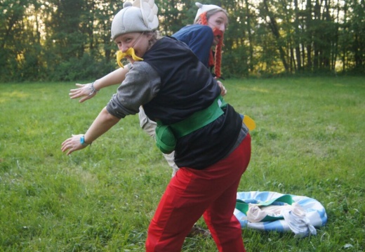 Obelix zieht sich um
