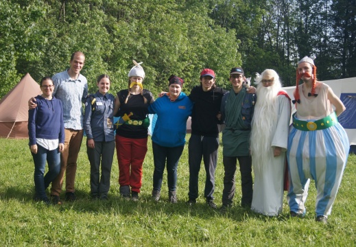 Gruppenfoto Küchenteam & Leiter