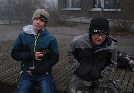 Kinder auf dem Feldschenplatz