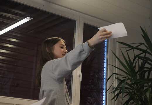 Weihnachts-Theater üben