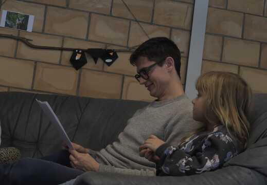 Weihnachts-Theater üben