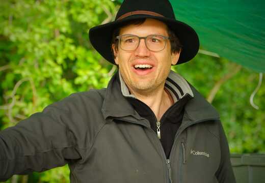 Fabian in der Küche