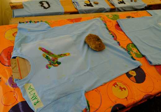 T-Shirt bemalt