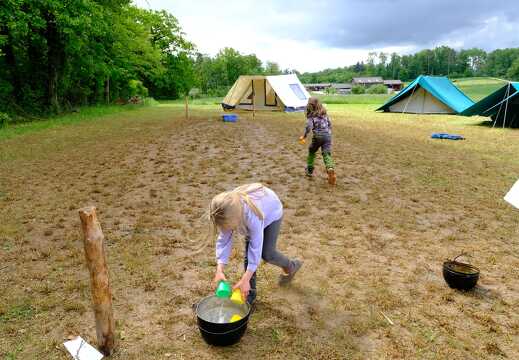 Wassertransport-Spiel