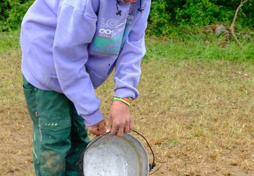 Wasser wird zurückgebracht